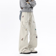 现货冬季加厚呢料宽松休闲工装裤A337-S209-特P58控108，男装工装外套，电商A337