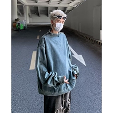 秋季纽扣解构套头牛仔夹克外套DW113P55，男装夹克，星座1116-2