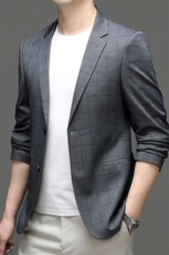 M5553-1钱塘2020-3春夏新款男士商务休闲西服简约外套货稳P135，男装西服，钱塘207-3