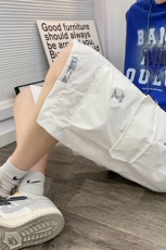 DK905-P352025新款工装裤短裤男士五分裤透气宽松时尚潮休闲裤，男装牛仔裤，电商B280-1（原A049）