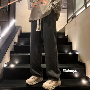 XZ616 秋季新款宽松百搭纯色休闲牛仔裤 TY940 P40控58图片