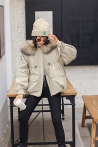 短款羽绒派克,其它,布之魅