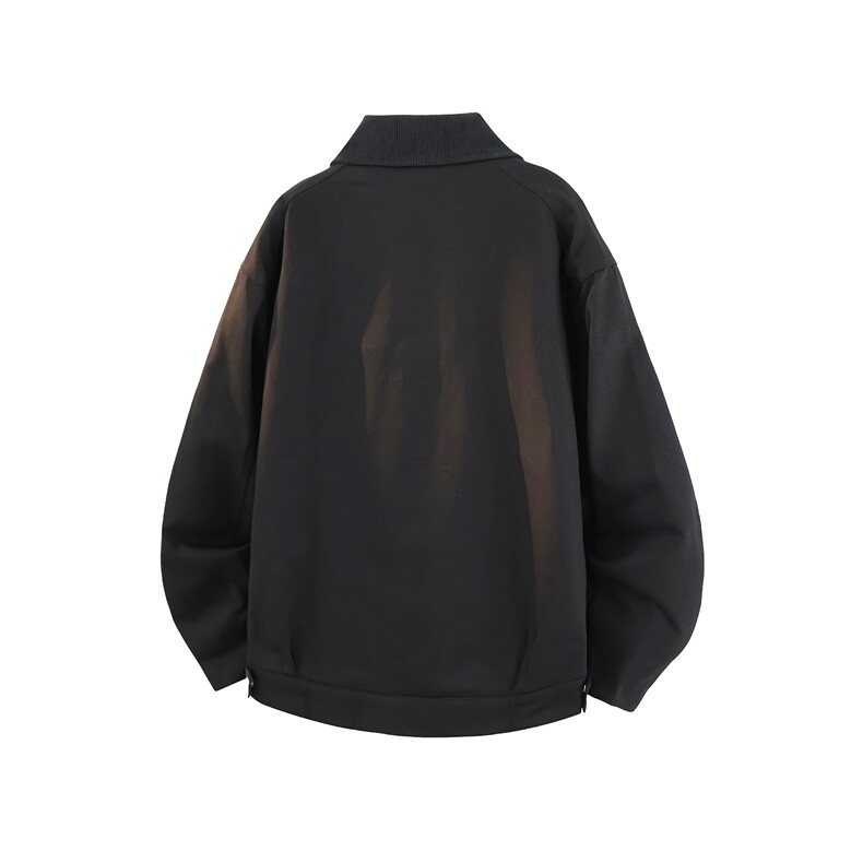 8XL-M明星同款工装猎装夹克哈灵顿外套男底特律衬衫秋季JK1325P88,男装夹克,电商D206-1