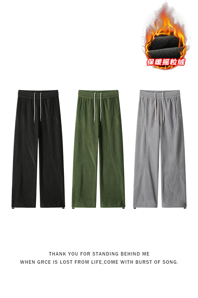 2025秋季新款面料：聚酯纤维K24089-特P33控65,男装休闲裤,电商A001-1