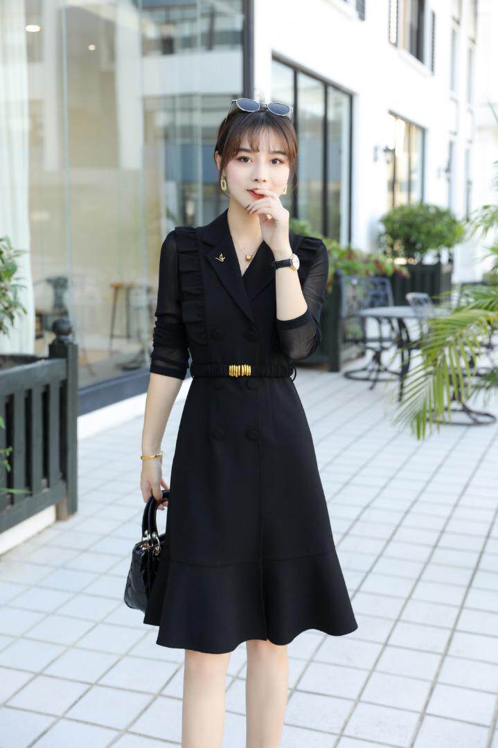 时尚强力连衣裙，女装连衣裙，湘怡服饰