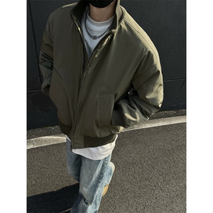MY04-尺码M-3XL-特P65-美式复古廓形飞行员加厚夹克棉服外套棉衣图片