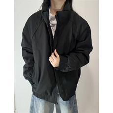 现货美式高街休闲夹克冬季三防立领纯色户外工装加厚棉服外套，男装夹克，电商A486