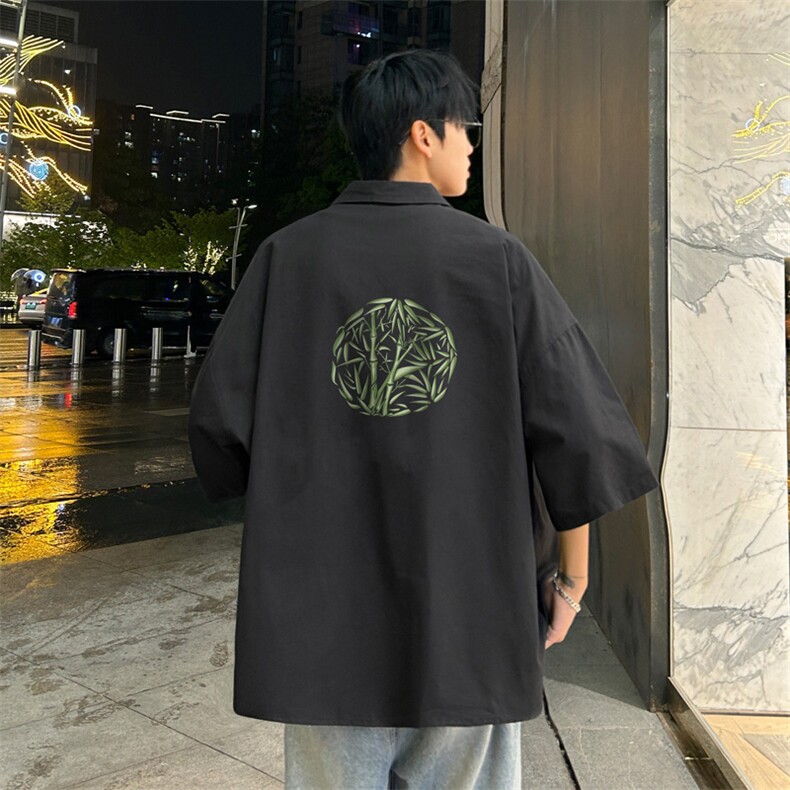 量大优供视频冰丝短袖衬衫男DXC530-特p25,男装衬衫,电商B371
