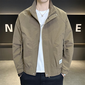 2025新款秋季夹克外套男士立领衣服潮流新品男装上衣 A225-8815图片