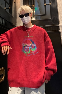 高质量！秋冬季半高领毛衣男加绒加厚线衣男针织衫男MY243-特p38图片