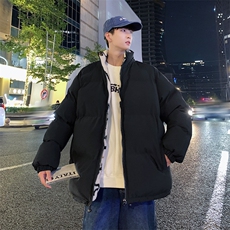 港风2026新品冬季宽松情侣装男装棉衣棉服冬装加厚外套D003-P88，男装棉衣，星座717