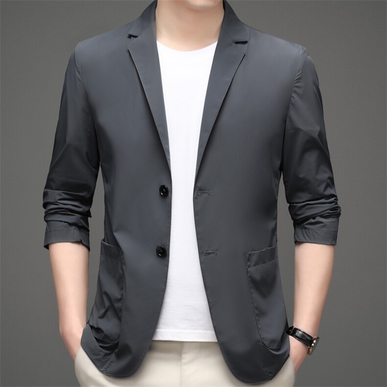 D2118夏季男士户外防晒衣皮肤衣长袖休闲西服外套超薄防晒服P138,男装西服,电商B360