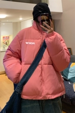 中性风冬季情侣美式时尚百搭立领加厚棉服MY65003特批75控118，男装棉衣，电商A268