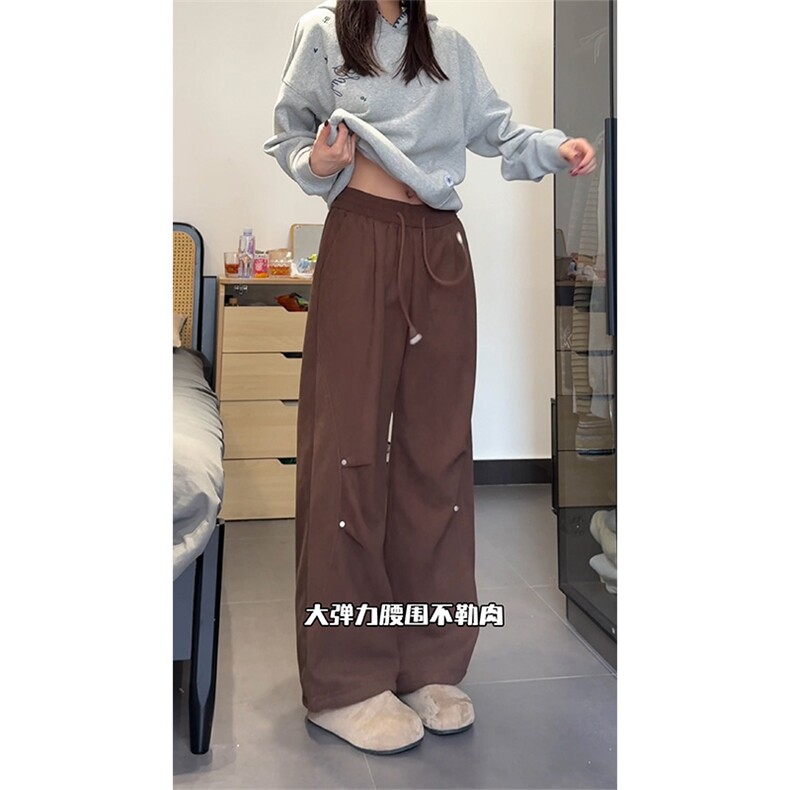 灯芯绒加绒加厚休闲裤美式工装宽松百搭直筒裤5D2129-TP4588,男装工装外套,电商A102