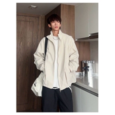 W9518-P60网图现货新款运动机车服立领夹克外套百搭潮，男装夹克，星座1608-2