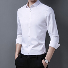 男式服装秋季新款衬衫男长袖翻领休闲四季可穿衬衣XY715-P65，男装衬衫，星座1105-3