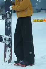 双板单板防风防水拉链口袋加绒滑雪裤男女HK1158J加绒-P90控138，男装卫衣，电商A001