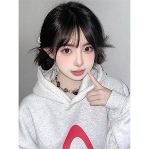 C0206-P55 24连帽卫衣 美式印花复古潮流上衣图片