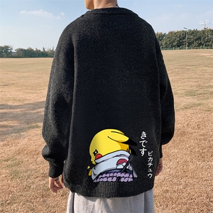 M19036-P45 加绒款-P65 加厚加绒毛衣男大码毛线衣男针织衫男线衫图片
