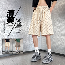 夏季新品速干五分裤时尚跑步健身运动休闲裤DK280特批17，男装休闲裤，星座718-1