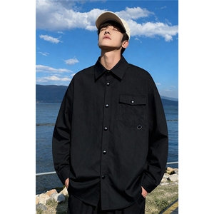 2026春季新款工装长袖衬衫男大码休闲外套C6378特P35建议零售价88图片