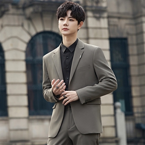 2025春秋男商务正装礼服西服时尚休闲西装单西外套A355-5582-P150图片