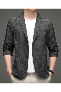 2023年翻领口袋上衣单排扣春季中老年长袖时尚西服SL8835图片
