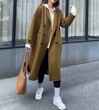 时尚双面羊绒大衣，其它，YNJDD