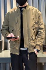 秋冬夹克男时尚店主小伙风假二件潮男外套JK2408常规P78控128，男装夹克，星座301B-1