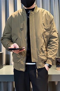 秋冬夹克男时尚店主小伙风假二件潮男外套JK2408常规P78控128图片