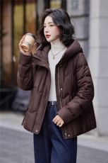 2025年冬季新款韩版优雅气质羽绒服保暖轻便，女装羽绒服，姿萝菲