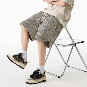 M-8XL 夏季宽松大码潮工装短裤五分裤XZ109-K2307-TP35图片
