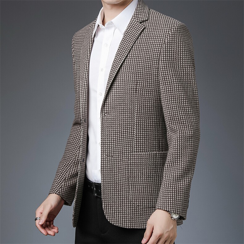 DZ99601钱塘2020-3秋冬季新款时尚休闲商务中年男士西服P132,男装西服,钱塘207-3