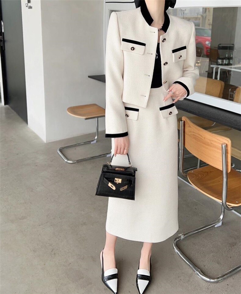 2023春款小香套裙，其它，韩伊雪