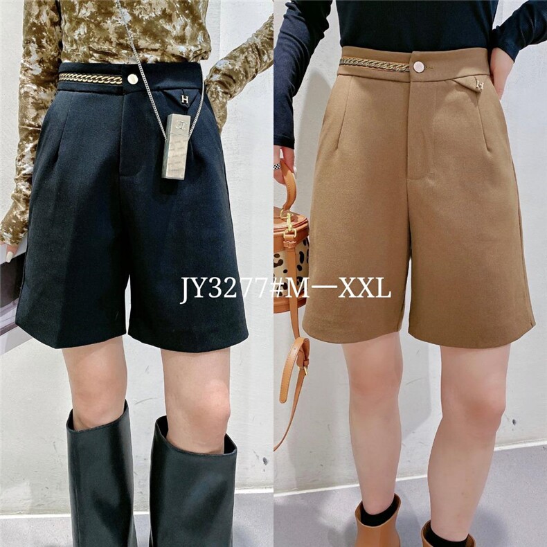 高品质H小标加厚百搭五分裤两色M一XXL，其它，简 影