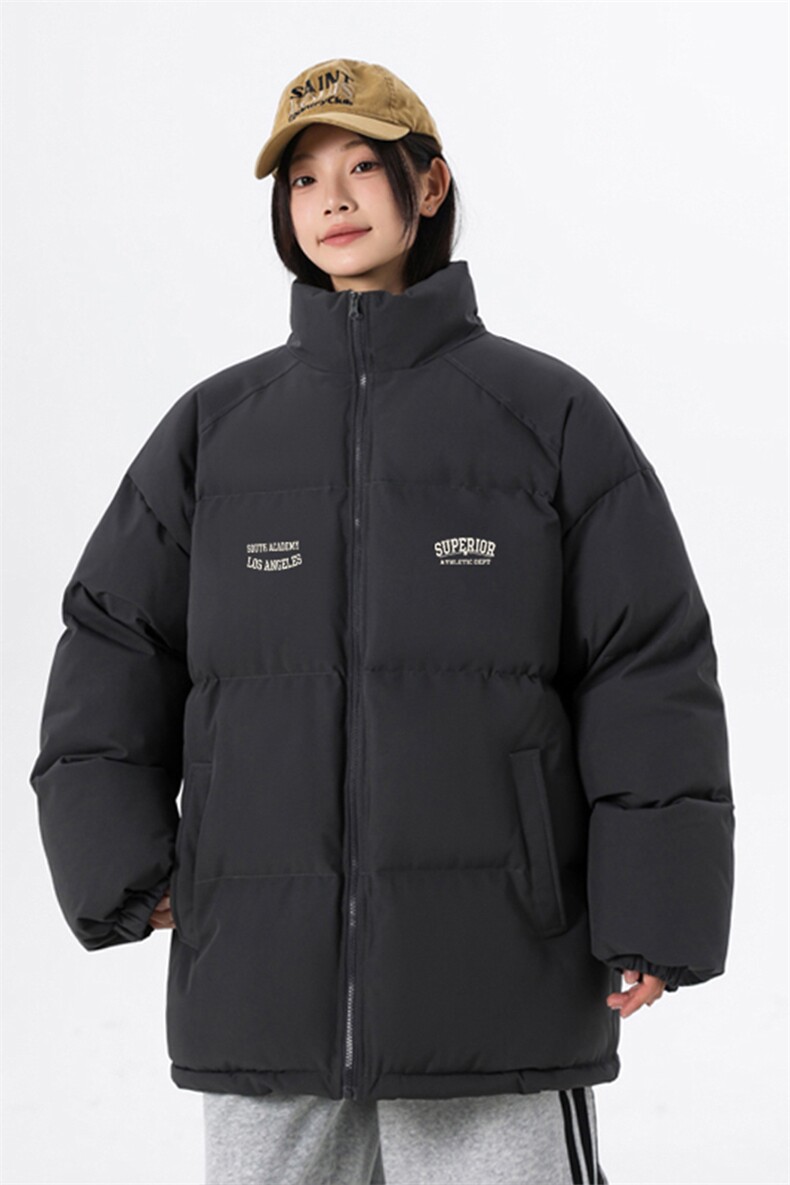 2024冬季新款中性风大码印花立领棉衣M-5XHM24549-9-特P50,男装棉衣,电商A022