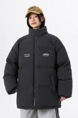 2024冬季新款中性风大码印花立领棉衣M-5XHM24549-9-特P50，男装棉衣，电商A022
