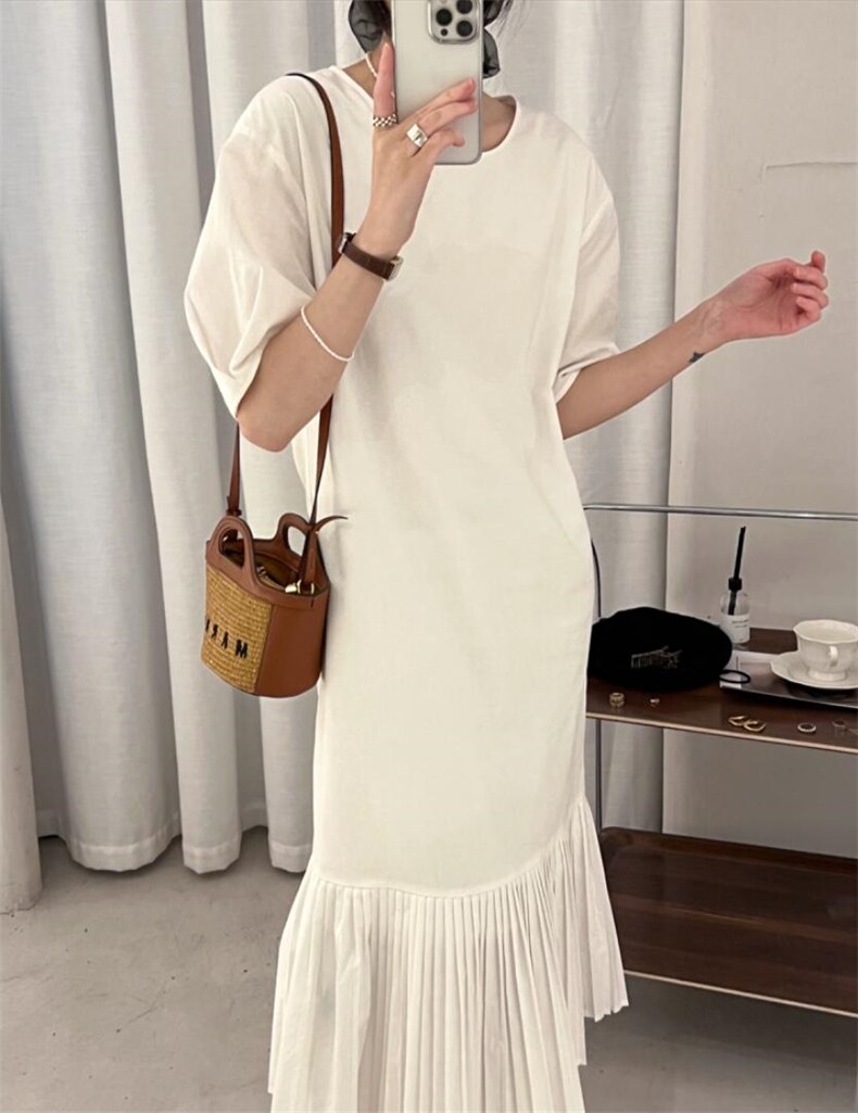 新款鱼尾连衣裙，女装连衣裙，TVMV(3F)