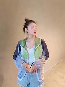 【H082】帽子款二面穿防晒图片