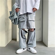 暗黑破洞牛仔长裤男新款夏季薄款宽松直筒阔腿拖地裤K1260-P35，男装休闲裤，星座512-4
