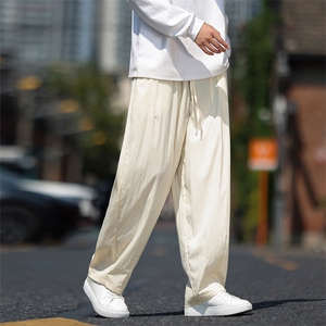 现货街景山本裤休闲裤男士大码裤子长裤九分ZK69-P45控68图片