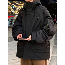 新标80重磅工装羽绒服保暖潮外套冲锋衣A436-973-P225298，男装羽绒服，电商A436