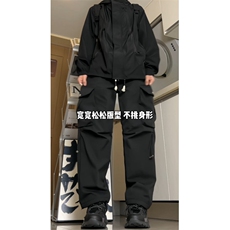 抖音潮流时尚机能户外休闲冲锋裤K720常规特批39，男装休闲裤，星座718-1