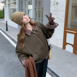 【有货】90绒新款撞色拼接羽绒服2D012-930款-P375K518图片