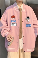 主推！2023春季新款男士棒球服中性潮牌夹克学生外套JK502P60，男装夹克，电商B220