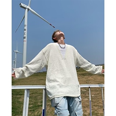 美式毛衣男慵懒风休闲针织衫X048P42，男装针织衫/毛衣，星座1116-2