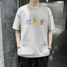 短袖T恤男生潮纯棉潮牌半袖宽松潮流男士体恤夏季DS749T，男装T恤，电商A102