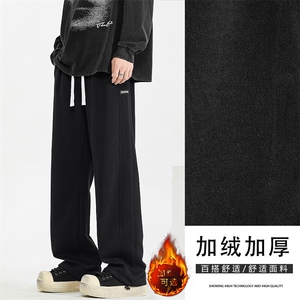 美式卫衣男士加绒加厚运动休闲潮牌裤子X1695特批39 加绒特批49图片