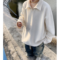 2025春节新款男士麦穗长袖T恤潮牌百搭卫衣TX501特P38，男装T恤，电商B220