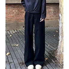 美式高街cleanfit廓形西裤休闲裤男女直筒微喇vibe百搭长裤KX01，男装西裤，星座1116A（原606A-3）